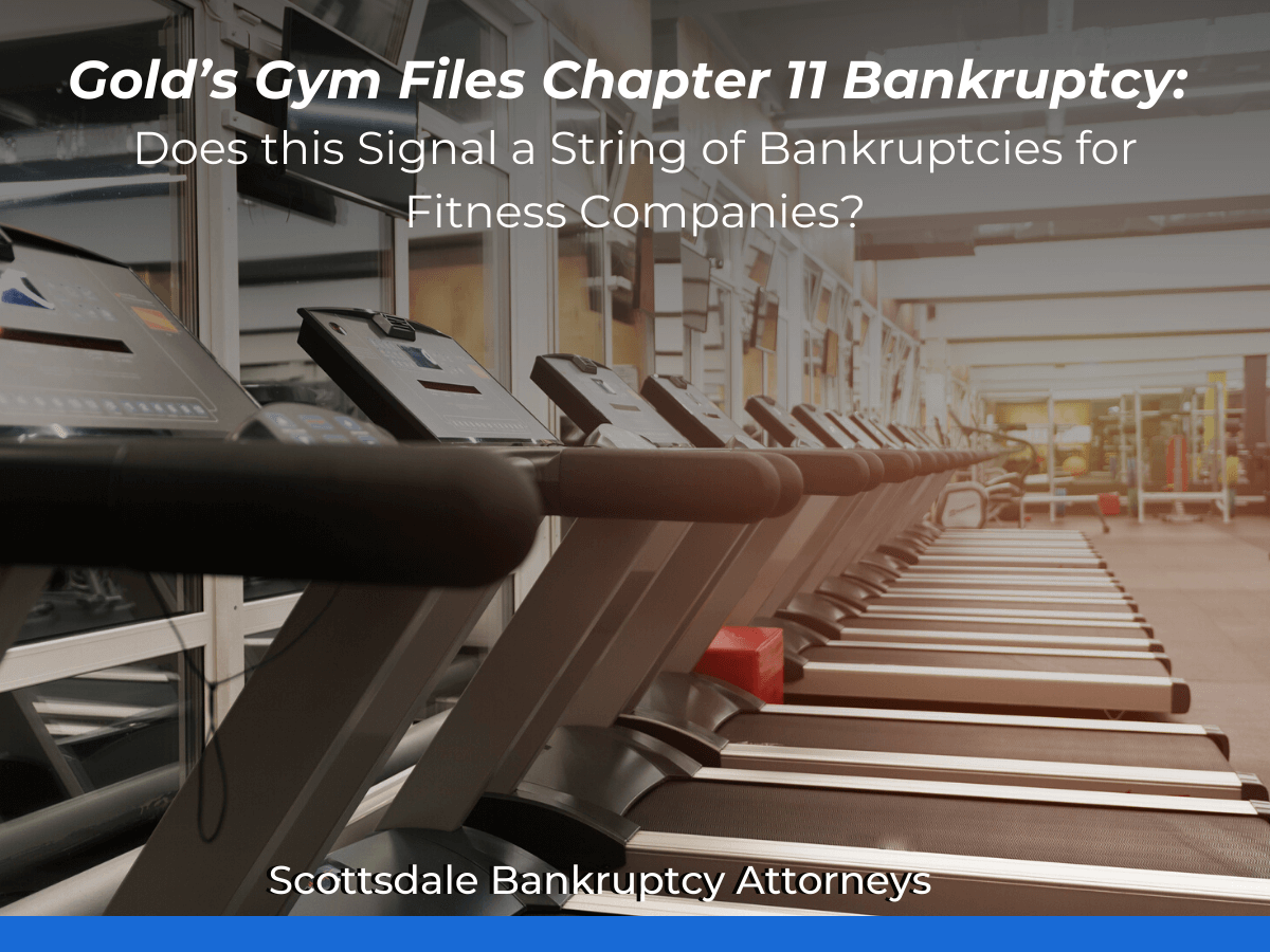 Gold’s Gym Files Chapter 11 Bankruptcy: Does this Signal a String of Bankruptcies for Fitness Companies?